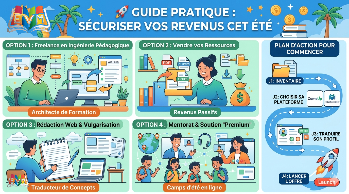 Guide Pratique : Comment sécuriser vos revenus cet été ?
